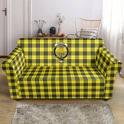 Scottish MacLeod of Lewis Modern Clan Crest Tartan Sofa and Chair Slipcover