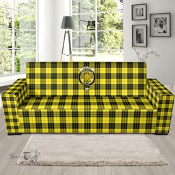 Scottish MacLeod of Lewis Modern Clan Crest Tartan Sofa and Chair Slipcover