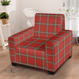 Scottish MacLay Modern Clan Tartan Sofa and Chair Slipcover