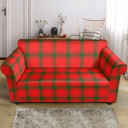 Scottish MacDonald of Sleat Clan Tartan Sofa and Chair Slipcover