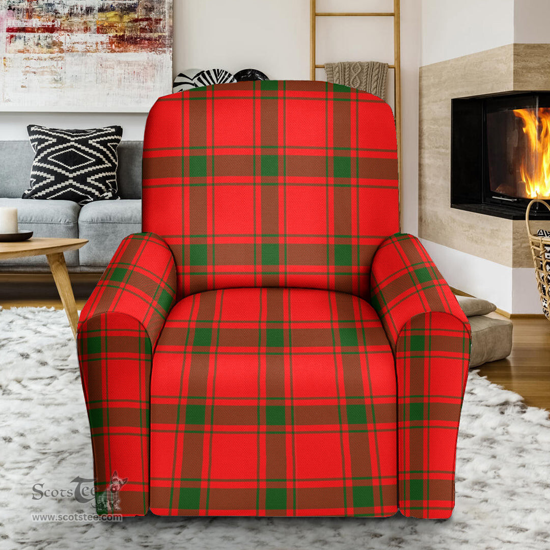 Scottish MacDonald of Sleat Clan Crest Tartan Sofa and Chair Slipcover