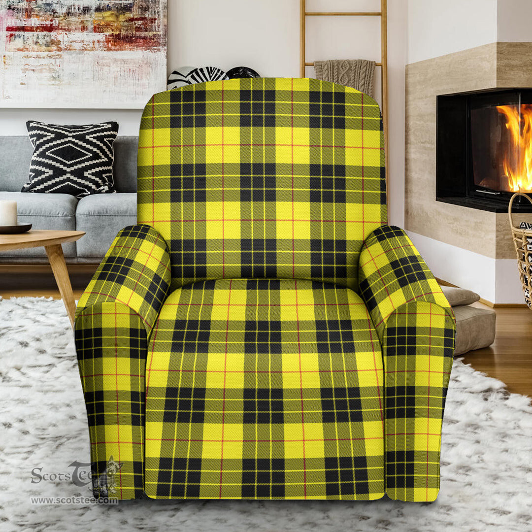Scottish MacLeod of Lewis Modern Clan Tartan Sofa and Chair Slipcover