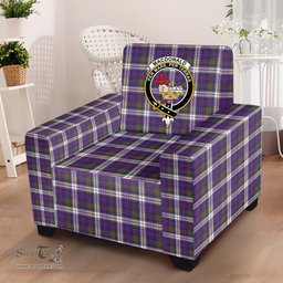 Scottish MacDonald Dress Modern Clan Crest Tartan Sofa and Chair Slipcover