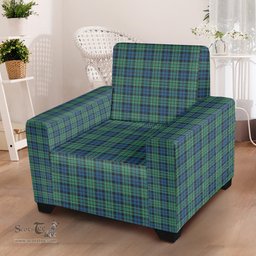 Scottish MacCallum Ancient Clan Tartan Sofa and Chair Slipcover