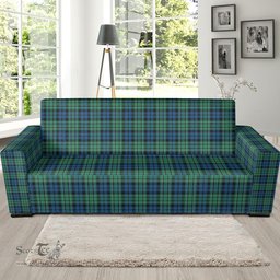 Scottish MacCallum Ancient Clan Tartan Sofa and Chair Slipcover