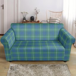 Scottish Hamilton Hunting Ancient Clan Tartan Sofa and Chair Slipcover