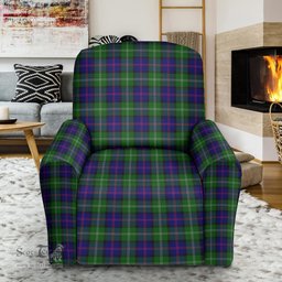 Scottish MacThomas Modern Clan Crest Tartan Sofa and Chair Slipcover