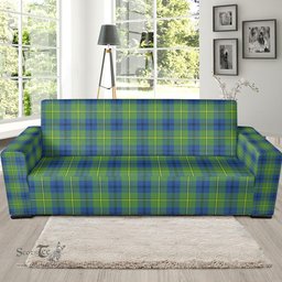 Scottish Johnston Ancient Clan Tartan Sofa and Chair Slipcover