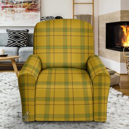Scottish Houston Clan Crest Tartan Sofa and Chair Slipcover