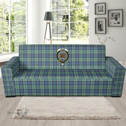 Scottish Leslie Hunting Ancient Clan Crest Tartan Sofa and Chair Slipcover