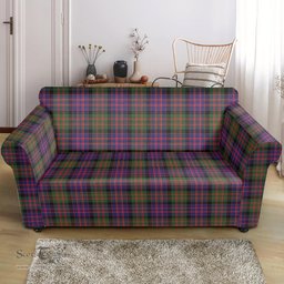 Scottish MacDonald Modern Clan Tartan Sofa and Chair Slipcover