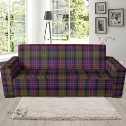 Scottish MacDonald Modern Clan Tartan Sofa and Chair Slipcover