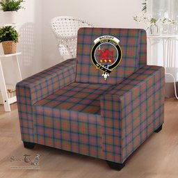 Scottish MacDuff Hunting Modern Clan Crest Tartan Sofa and Chair Slipcover
