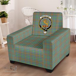 Scottish MacKintosh Hunting Ancient Clan Crest Tartan Sofa and Chair Slipcover