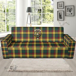 Scottish MacMillan Old Modern Clan Crest Tartan Sofa and Chair Slipcover