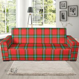 Scottish MacLaine of Loch Buie Clan Tartan Sofa and Chair Slipcover