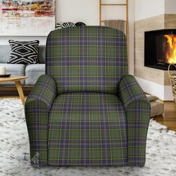 Scottish MacMillan Hunting Modern Clan Tartan Sofa and Chair Slipcover