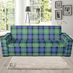 Scottish Sutherland Old Ancient Clan Tartan Sofa and Chair Slipcover