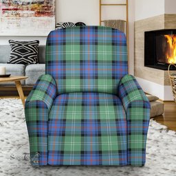 Scottish Sutherland Old Ancient Clan Crest Tartan Sofa and Chair Slipcover