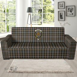 Scottish MacKenzie Weathered Clan Crest Tartan Sofa and Chair Slipcover