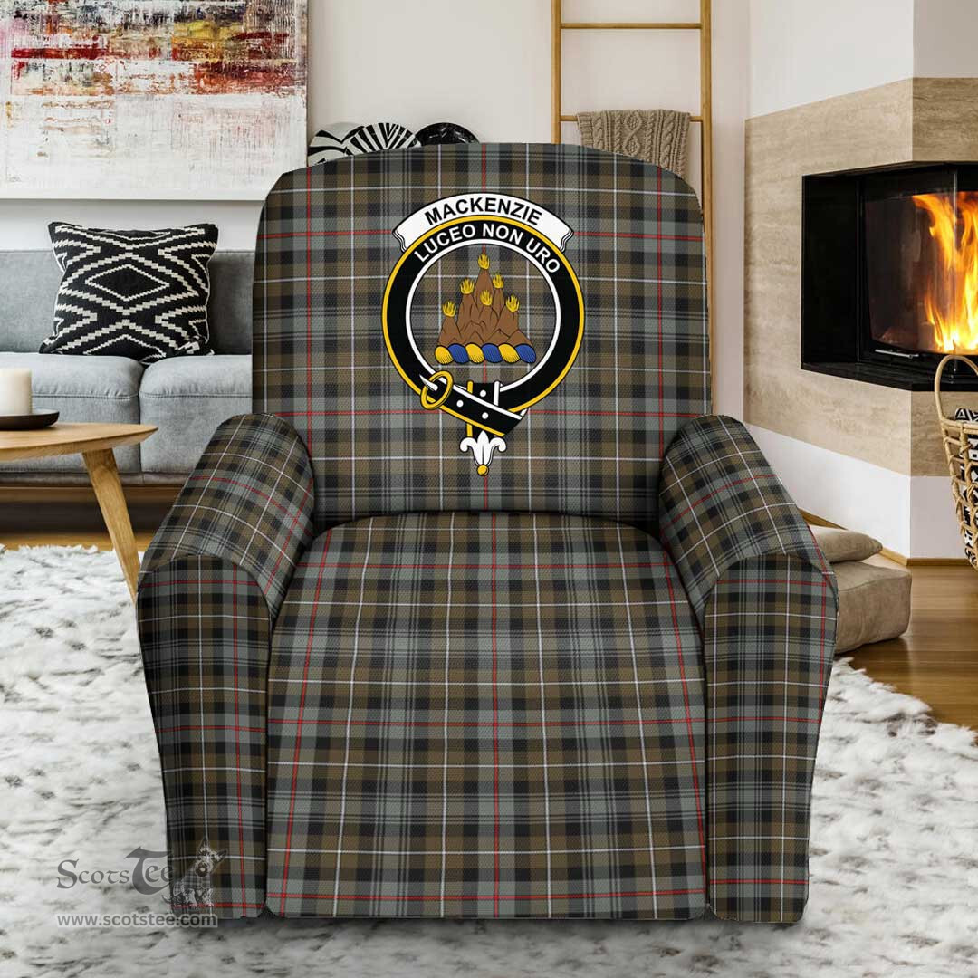 Scottish MacKenzie Modern Clan Tartan Sofa and Chair Slipcover