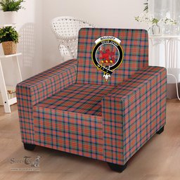 Scottish MacDuff Ancient Clan Crest Tartan Sofa and Chair Slipcover