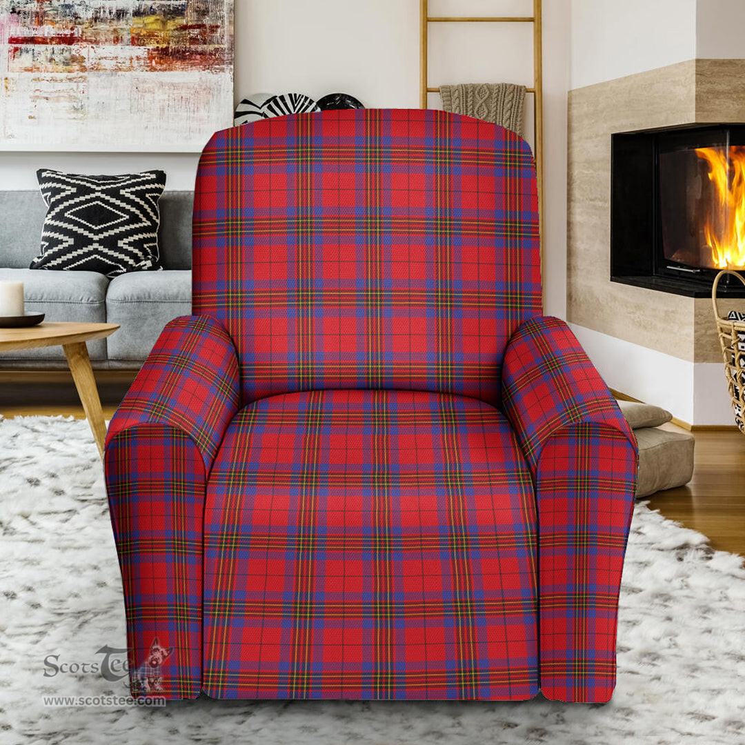 Scottish Leslie Modern Clan Crest Tartan Sofa and Chair Slipcover