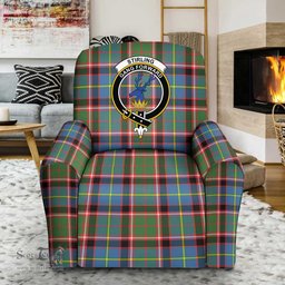 Scottish Stewart Royal Modern Clan Tartan Sofa and Chair Slipcover