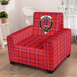 Scottish Rose Modern Clan Crest Tartan Sofa and Chair Slipcover