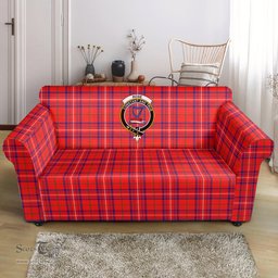 Scottish Rose Modern Clan Crest Tartan Sofa and Chair Slipcover