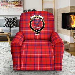 Scottish Rose Hunting Modern Clan Crest Tartan Sofa and Chair Slipcover