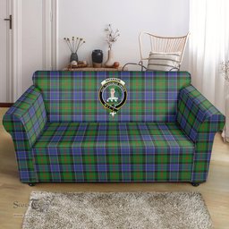 Scottish Paterson Clan Crest Tartan Sofa and Chair Slipcover