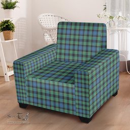 Scottish Mouat Clan Tartan Sofa and Chair Slipcover