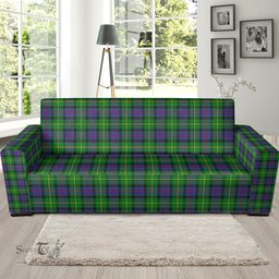 Scottish Tait Modern Clan Tartan Sofa and Chair Slipcover
