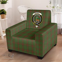 Scottish Maxwell Hunting Clan Crest Tartan Sofa and Chair Slipcover