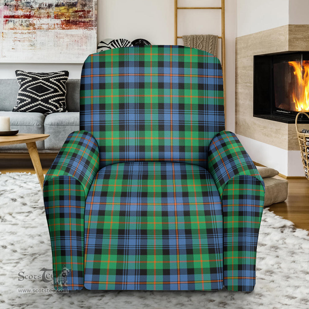 Scottish Munro Modern Clan Crest Tartan Sofa and Chair Slipcover
