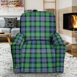 Scottish Munro Modern Clan Crest Tartan Sofa and Chair Slipcover