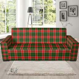 Scottish Pollock Modern Clan Tartan Sofa and Chair Slipcover