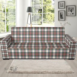 Scottish Stewart Dress Ancient Clan Tartan Sofa and Chair Slipcover