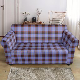Scottish Rutherford Clan Tartan Sofa and Chair Slipcover