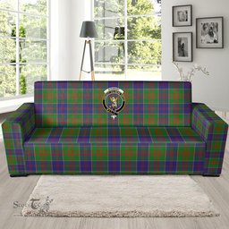 Scottish Stewart of Appin Hunting Modern Clan Crest Tartan Sofa and Chair Slipcover