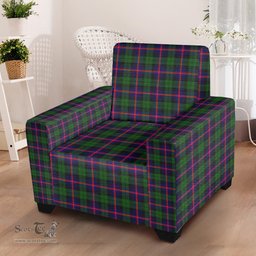 Scottish Urquhart Modern Clan Tartan Sofa and Chair Slipcover