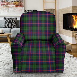 Scottish Urquhart Broad Red Ancient Clan Tartan Sofa and Chair Slipcover