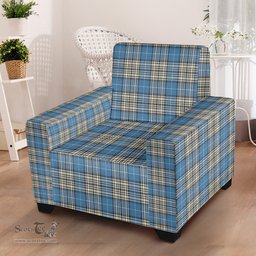 Scottish Napier Ancient Clan Tartan Sofa and Chair Slipcover