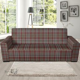 Scottish Nicolson Hunting Weathered Clan Tartan Sofa and Chair Slipcover