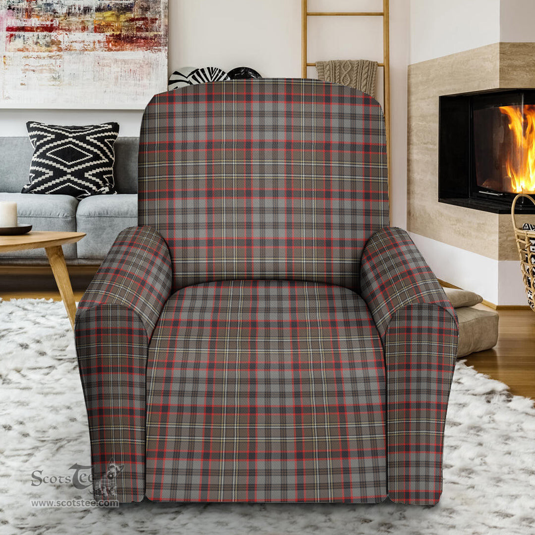 Scottish Nicolson Hunting Weathered Clan Crest Tartan Sofa and Chair Slipcover