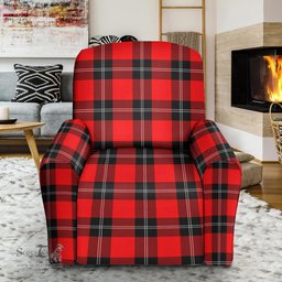 Scottish Ramsay Blue Ancient Clan Tartan Sofa and Chair Slipcover