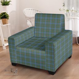 Scottish Ogilvie Hunting Ancient Clan Tartan Sofa and Chair Slipcover