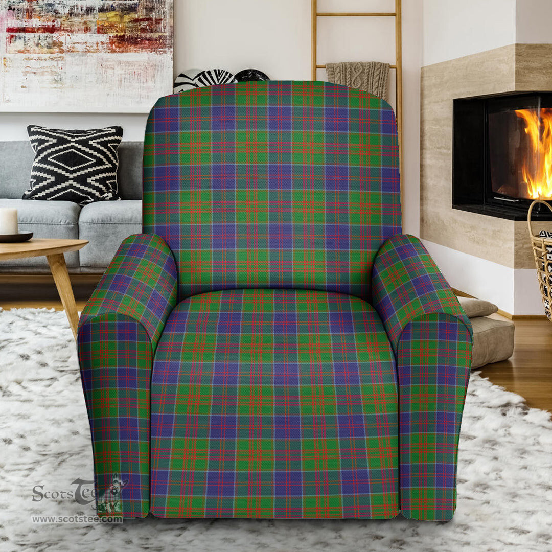 Scottish Stewart of Appin Hunting Modern Clan Crest Tartan Sofa and Chair Slipcover