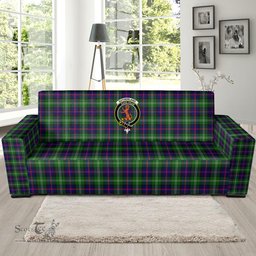 Scottish Sutherland Modern Clan Crest Tartan Sofa and Chair Slipcover